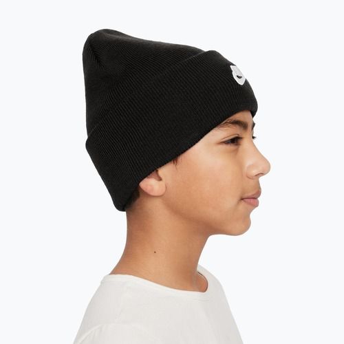 Berretto invernale da bambino Nike Peak black heather/white