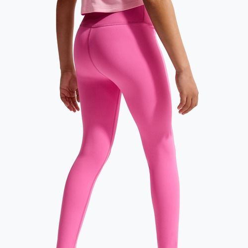 Leggings per bambini Nike One playful pink/white