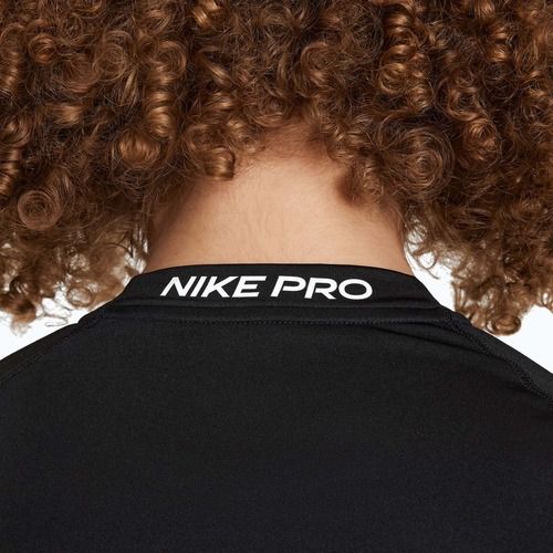 Longsleeve per bambini Nike Pro Dri-Fit black/white
