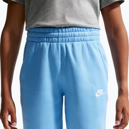 Pantaloni per bambini Nike Sportswear Club Fleece football blue/white