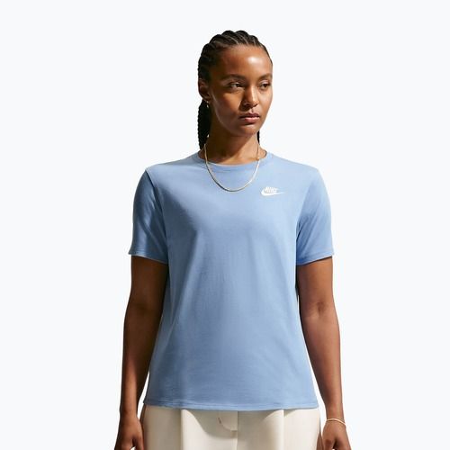 Maglietta da donna Nike Sportswear Club Essentials work blue
