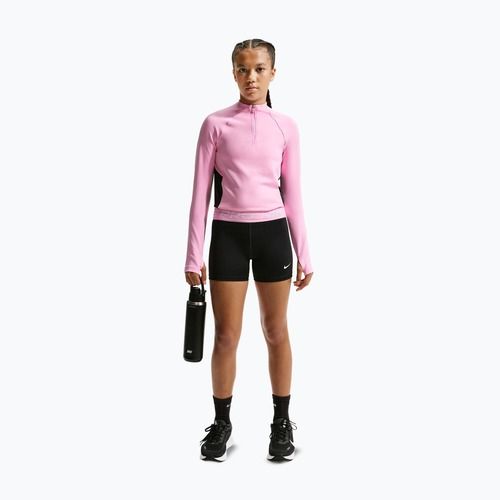 Pantaloncini bambini Nike Pro black/pink rise/white