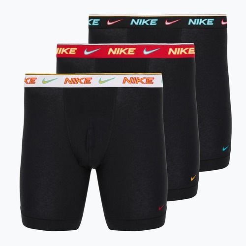Boxer da uomo Nike Long Boxer Brief steel grey