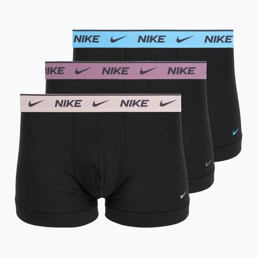 Boxer da uomo Nike Cotton Stretch Trunk 3 pack charcoal heather