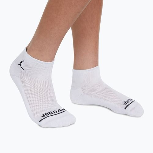 Skarpetki dziecięce Nike Jordan Legend Ankle Quarter 6 pack white