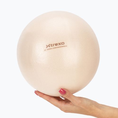 Palla per ginnastica piccola XTREXO x Anna Lewandowska ball 20cm Beige