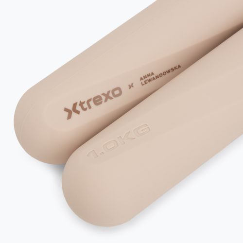 Set di manubri XTREXO x Anna Lewandowska Bars 210 Beige
