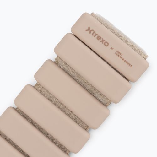 Cavigliere e polsiere con peso XTREXO x Anna Lewandowska Bangles 205 Beige