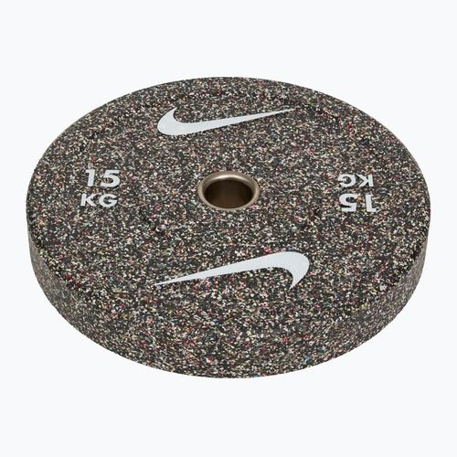 Carico bumper Nike Strength Grind Bumper Plates 15 kg blackout