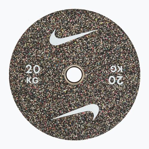 Carico bumper Nike Strength Grind Bumper Plates 20 kg blackout