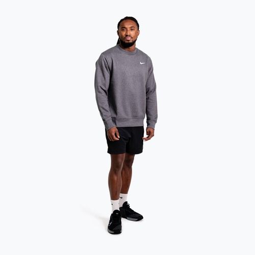 Felpa da uomo Nike Strength S&C Crewneck charcoal/white