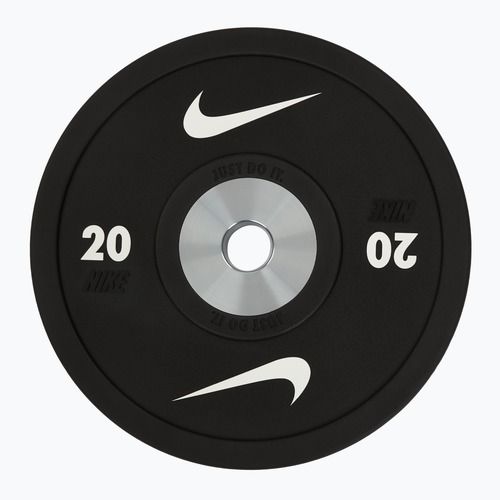 Obciążenie bumperowe Nike Strength Pro Urethane Bumper Plates 25 kg black