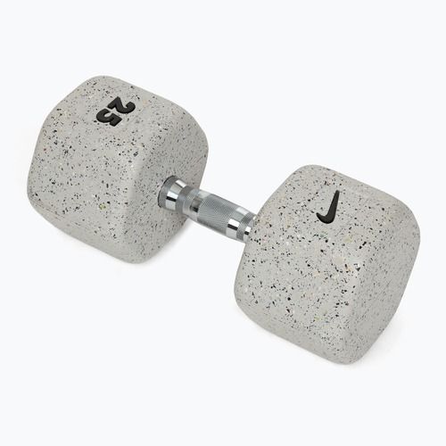 Manubrio gommato Nike Strength Grind Dumbbell 25 kg wolf grey