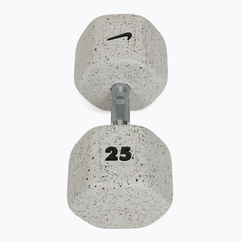 Manubrio gommato Nike Strength Grind Dumbbell 25 kg wolf grey