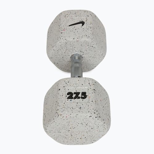 Manubrio gommato Nike Strength Grind Dumbbell 27,5 kg wolf grey