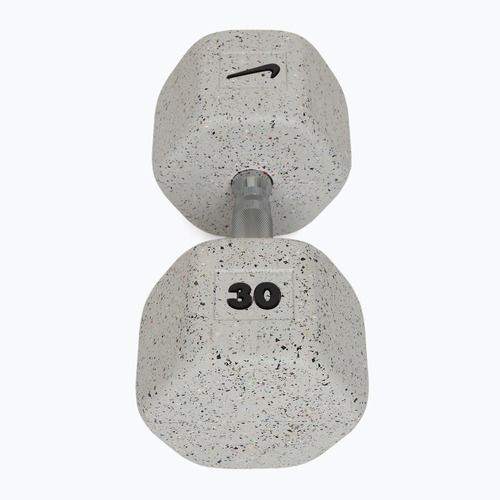Manubrio gommato Nike Strength Grind Dumbbell 30 kg wolf grey