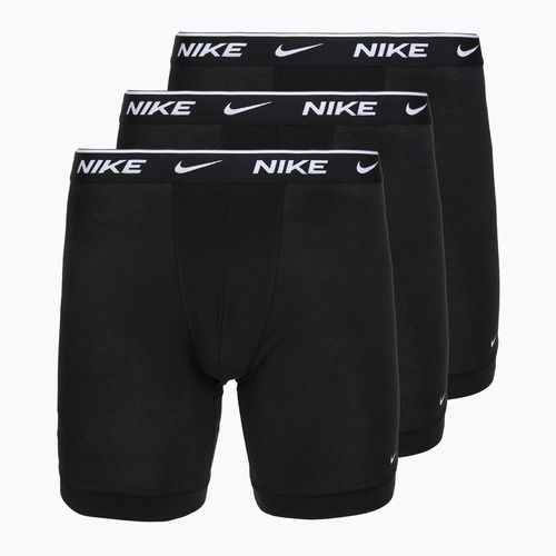 Boxer da uomo Nike Long Boxer Brief black