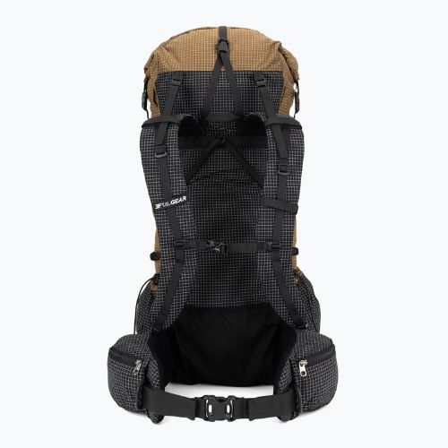 Zaino da trekking 3F UL Qidian Pro 46+10L Brown