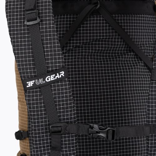 Zaino da trekking 3F UL Qidian Pro 46+10L Brown
