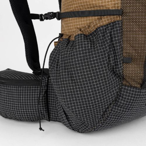 Zaino da trekking 3F UL Qidian Pro 46+10L Brown
