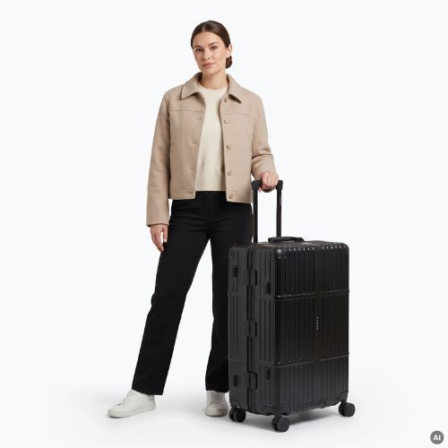 Valigia da viaggio grande Kadva Tigre 96l Black