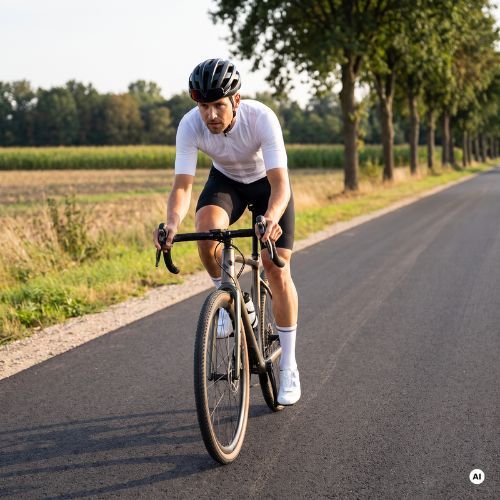 Socks da ciclismo ATTABO Maxis Visible Pro 3 paia bianco