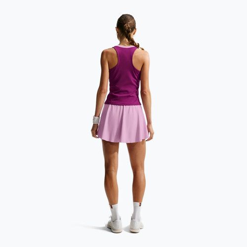 Maglietta da tennis per bambini Nike Court Advantage true berry/white