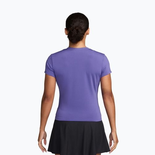 Maglietta da tennis da donna Nike Court Advantage dark iris/white