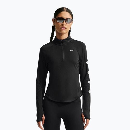 Longsleeve da running donna Nike Tempo Flash black
