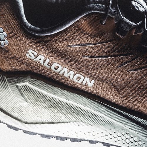 Scarpe da corsa uomo Salomon Aero Blaze 4 GRVL burro/vanilla ice
