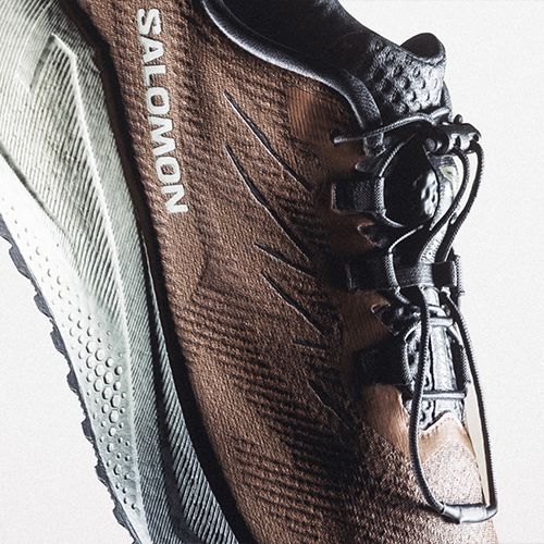 Scarpe da corsa uomo Salomon Aero Blaze 4 GRVL burro/vanilla ice
