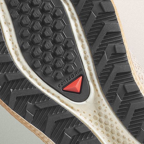 Scarpe da corsa donna Salomon Aero Blaze 4 GRVL tapioca/vanilla ice