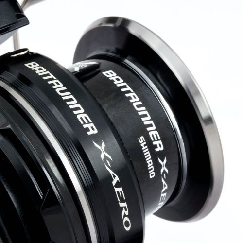 Mulinello da pesca per carpe Shimano Baitrunner X-Aero nero