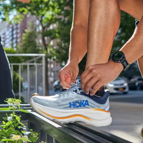 Scarpe da corsa da donna HOKA Bondi 9 varsity navy/nautical dusk