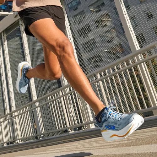 Scarpe da corsa HOKA Bondi 9 frost/pale tangerine da uomo