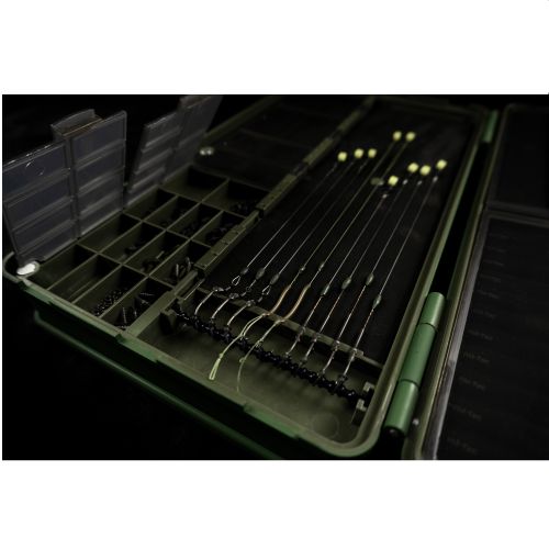 RidgeMonkey Armoury Tackle Box organizzatore per la pesca verde RM421