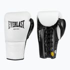 Guantoni da boxe Everlast Powerlock Pro OG Laced white/black