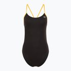 Costume intero donna TYR Hexa Cutoutfit nero/oro