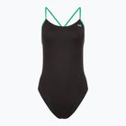 Costume intero da donna TYR Hexa Cutoutfit nero/verde