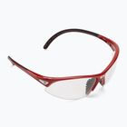 Occhiali da squash Dunlop Competition Eyewear Protective red/clear