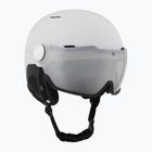 Casco da sci Bollé Might Visor bianco opaco/marrone pistola