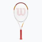 Racchetta da tennis Wilson Six One rossa e bianca WR125010