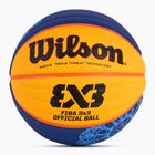 Wilson Fiba 3x3 Game Ball Paris Retail basket 2024 blu/giallo misura 6