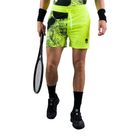 Pantaloncini da tennis da uomo HYDROGEN Spray Tech giallo fluorescente