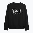 Felpa da donna GAP V-Gap Heritage Crew nero vero