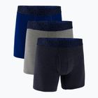 Under Armour Perf Cotton 6" boxer da uomo 3 paia mezzanotte/navy