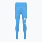 Leggings donna Reebok Identity Big Logo Cotone recupero blu
