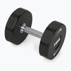 Manubrio cromato Nike Strength Pro Urethane Dumbbell 14 kg black/white