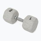 Manubrio gommato Nike Strength Grind Hex Dumbbell 17,5 kg wolf grey