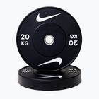 Dischi bumper Nike Strength Rubber Bumper Plates 20 kg black/white
